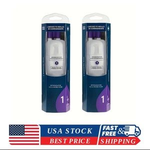 2 PACK ΕVΕRYDROP ΕDR1RXD1 Refrigerator Water Filter 1 Sealed NEW Free Shipping